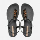 Ipanema Charm Sandal 23 Thong Flats Black Marble Ipanema Charm Sandal 23 Thong Flats Black Marble