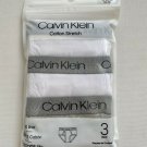 Calvin Klein Cotton Stretch Set of 3 Boy's Briefs White/Grey Large ( 12-14 ) Calvin Klein Cotton Stretch Set of 3 Boy's Briefs White/Grey Large ( 12-14 )
