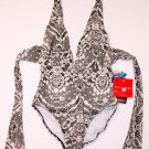 RED CARTER Runway HALTER Bathing Suit SWIMWEAR ( S )