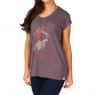 ONE TEASPOON Tee Shirt GOD OF THUNDER Angel TOP Burgundy Size 10 / M Free Ship ONE TEASPOON Tee Shirt GOD OF THUNDER Angel TOP Burgundy Size 10 / M Free Ship