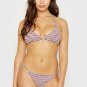 FRANKIES BIKINIS Stripe Izzy Nantucket Swimwear Set ( L )