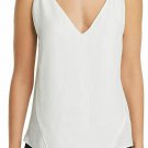 J Brand Silk Lucy Cami Tank White ( L ) J Brand Silk Lucy Cami Tank White ( L )