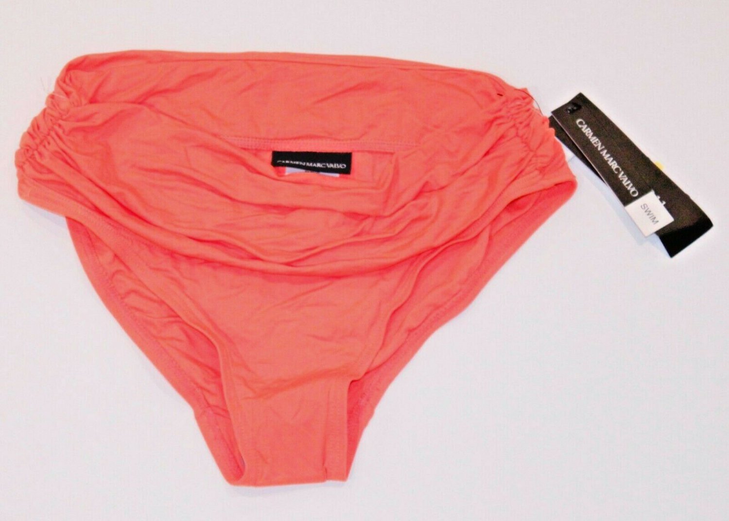 CARMEN MARC VALVO Bikini BOTTOM Swimwear BAND ( 10/M )