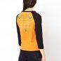 ONE TEASPOON Crusher Bobby Jo RAGLAN Top COTTON Crew Neck SHIRT 10 / M $98
