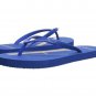 A/X Armani Exchange Flips Flops Soft Cobalt/Toasted Almond ( 8 )