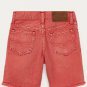 Polo Ralph Lauren Boy's The Sullivan Slim Fit Denim Shorts Finn Red ( 16 )