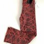 J Brand Selena Snakeskin Print Crop Bootcut Jeans Coated Kalani Boa ( 26)