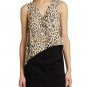 Joie Tadita B Leopard Twill Top Ecru ( S )