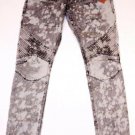 A.B.S. Luxury Collection ALLEN SCHWARTZ Denim MOTORCYCLE Jeans ( 28 )