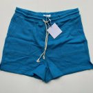 Pistola Cori Boxy Drawstring Shorts Malibu Blue ( L ) Pistola Cori Boxy Drawstring Shorts Malibu Blue ( L )