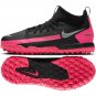 Nike Junior GT CW6695-006 Academy Dynamic Fit TF Sneakers Black Pink ( 5Y )