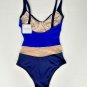 La Perla Striped One-Piece Swimsuit Blue White ( 32B )