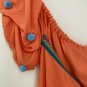 Pitusa Standard PI0004 Pom Pom Tie Up Dress Peach ( S )