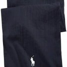 Polo Ralph Lauren Fringe Cotton Rectangle Scarf Navy Polo Ralph Lauren Fringe Cotton Rectangle Scarf Navy