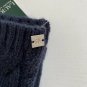 LAUREN Ralph Lauren Cable Knit Gloves Navy