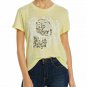 Current/Elliott The Clean Cut Tee Leopard Print Yellow ( 0 )