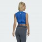 Adidas FL1847 Super Cropped Graphic Striped Tank Blue / White ( XL )