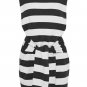 CURRENT/ELLIOTT The Suns Out Sweater Stripe Dress Grey/White ( 2 )