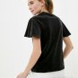 Adidas GN3062 Heart Shaped Patch Tee Velour Black ( XS )