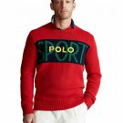Polo Ralph Lauren Sport Knit Pullover Sweater Red ( L ) Polo Ralph Lauren Sport Knit Pullover Sweater Red ( L )