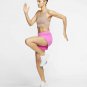 Nike CJ0698 Swoosh Pocket Padded Sports Bra Brown/Pink ( XS )