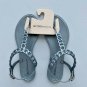 BCBGeneration Jelly Lex Thongs Chain Sandals Flats Grey ( 7 )