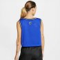 Nike CU6785 Sisterhood Cropped Mesh Tank Royal Blue ( L )