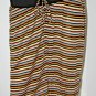 FRENCH CONNECTION Stripe Knee Length SKIRT ( S )