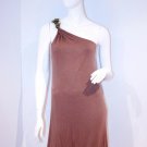 SUPERTRASH Born in L.A Brown BUBBLE Shoulder DRESS ( XS )
