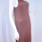SUPERTRASH Born in L.A Brown BUBBLE Shoulder DRESS ( XS )