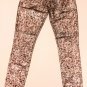 SINCLAIR MFGRP. Legging JEANS Slim SKINNY Black SILVER Made in L.A. ( 26 )