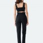 DL1961 Darcie Paperback Waist Pants Black ( S )