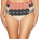 Derek Lam 10 Crosby Highwaisted Bikini Bottom Ruched Side Panels Amaryllis ( M ) Derek Lam 10 Crosby Highwaisted Bikini Bottom Ruched Side Panels Amaryllis ( M )
