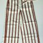 MAJE Pomala Stripe Tie Waist Wide Leg Crop Pants Striped ( 36 )