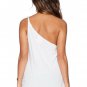 Chaser One Shoulder Tank Top Yellow ( L )