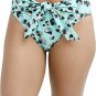 BCBGeneration Leah High Waisted Bikini Bottom Mint ( S )