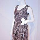 CALVIN KLEIN Traverse DRAPED Python DRESS ( 2 ) CALVIN KLEIN Traverse DRAPED Python DRESS ( 2 )