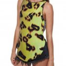 ONE TEASPOON Cheetah DEVIL PARTY DOLL Print TANK TOP XS Free Shipping ONE TEASPOON Cheetah DEVIL PARTY DOLL Print TANK TOP XS Free Shipping