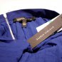 $128 CYNTHIA STEFFE Blue IRIS Daria PLEATED Blue SKIRT ( L )