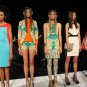 $128 W118 by WALTER BAKER Chris TRIBAL Feather Print SHORTS