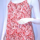 SELECTED FEMME Tank TOP Loose MARI Strap PRINTED Viscose GRAPHIC Monochrome