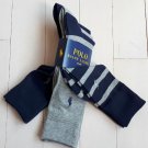 POLO Ralph Lauren 3-Pack Stripe Dress Socks Blue / Grey / Navy 10-13 Free Ship POLO Ralph Lauren 3-Pack Stripe Dress Socks Blue / Grey / Navy 10-13 Free Ship