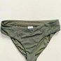 JETS Swimwear Ribbed Bikini Bottom Dark Olive ( 10 )