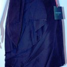 CYNTHIA ROWLEY New York CHOCOLATE Brown DRAPED Front SKIRT 12 Free Shipping