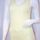SPLENDID Distressed TRANSPARENT Pocket TANK Top ( M ) SPLENDID Distressed TRANSPARENT Pocket TANK Top ( M )