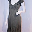 $170 THEORY Faricaen K EMPATHY Ruffled Dress Dark Olive ( S ) $170 THEORY Faricaen K EMPATHY Ruffled Dress Dark Olive ( S )