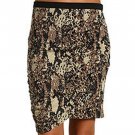 KENNETH COLE New York ANIMAL Snake PRINT Ealstic WAISTBAND Skirt ( M ) KENNETH COLE New York ANIMAL Snake PRINT Ealstic WAISTBAND Skirt ( M )