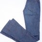 SUPERFINE Made in Italy SKINNY Flare SLIM Low Rise JEANS Denim SUGWJ180 Sz 26
