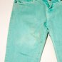 MAISON SCOTCH Amsterdam JEANS Low Rise SLIM SKINNY La Parisienne MINT GREEN 26