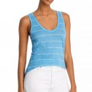 Vince. Skinny Striped Tank Aquata/Optic White ( S ) Vince. Skinny Striped Tank Aquata/Optic White ( S )
